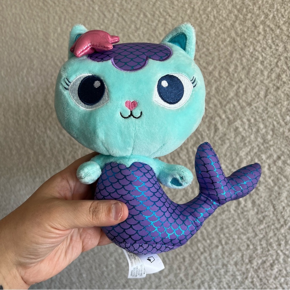 Gabby’s Dollhouse Mercat Mermaid Mer Cat‎ Plush Netflix TV Kids Toy